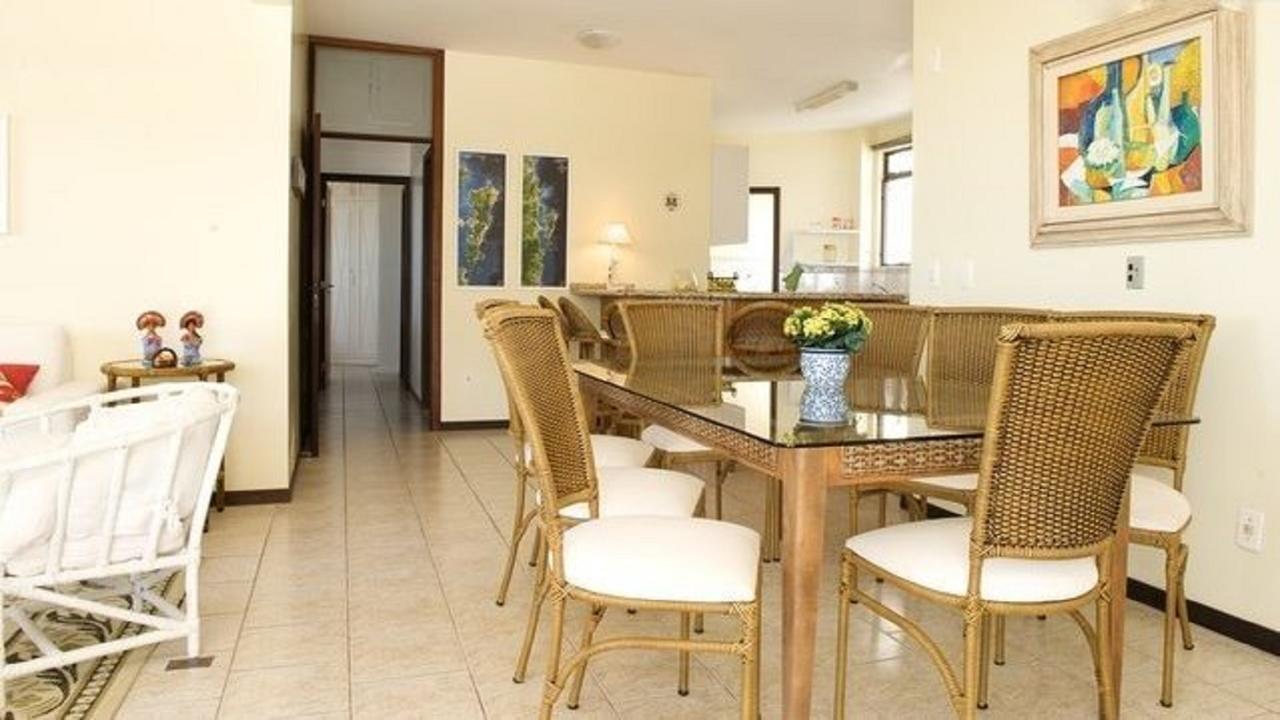 Апартаменты Linda Cobertura Frente Mar Com Piscina Privativa E Pe Na Areia! Флорианополис Экстерьер фото